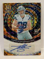 Luke Schoonmaker #18 Football Cards 2023 Panini Spectra Rookie Autograph Gold Prices