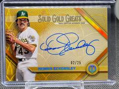 Dennis Eckersley [Orange] Baseball Cards 2022 Topps Tribute Solid Gold Greats Autographs Prices