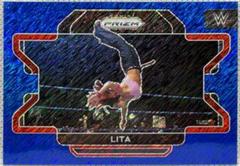 Lita [Blue Shimmer Prizm] #11 Wrestling Cards 2022 Panini Prizm WWE Prices