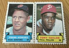 Frank Howard Baseball Cards 1969 Topps Stamps Prices