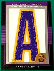 Kobe Bryant #LP-KB Basketball Cards 2008 Topps Letterman Patch Redemption Prices
