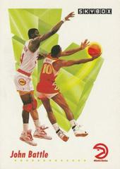 John Battle #1 Basketball Cards 1991 Skybox Prices