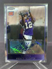 Percy Harvin [Autograph] #TC155 Football Cards 2009 Topps Chrome Prices