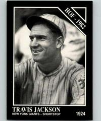Travis Jackson Baseball Cards 1991 Conlon Collection Prices