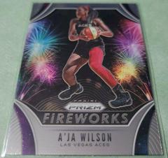 A'ja Wilson Basketball Cards 2020 Panini Prizm WNBA Fireworks Prices
