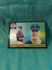 David Murphy [Black Retrofractor] #64 Baseball Cards 2004 Topps Heritage Chrome Prices