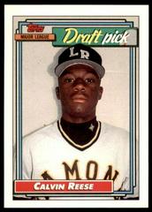 Calvin Reese #714 Baseball Cards 1992 Topps Prices