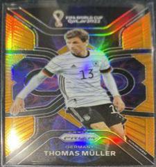 Thomas Muller [Orange] #23 Soccer Cards 2022 Panini Prizm World Cup Phenomenon Prices