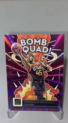 Donovan Mitchell [Purple Laser] Basketball Cards 2022 Panini Donruss Bomb Squad Prices