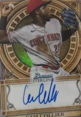 Cam Collier #SOA-CCL Baseball Cards 2023 Bowman Sterling Opulence Autographs Prices