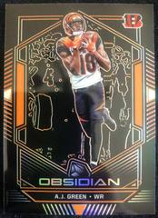 A.J. Green [Electric Etch Orange] #21 Football Cards 2019 Panini Obsidian Prices