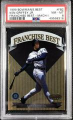 Ken Griffey Jr. [Mach I] #FB2 Baseball Cards 1999 Bowman's Best Franchise Prices
