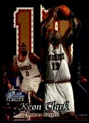 Keon Clark [Row 2] Basketball Cards 1998 Flair Showcase Prices