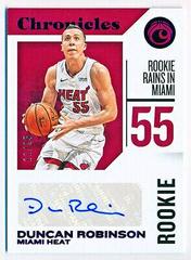 Duncan Robinson [purple] Basketball Cards 2018 Panini Chronicles Rookie Signatures Prices