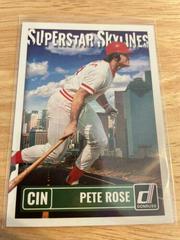 Pete Rose #SKY4 Baseball Cards 2023 Panini Donruss Superstar Skylines Prices