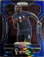 Paul Pogba [Breakaway Blue] Soccer Cards 2022 Panini Prizm World Cup Prices