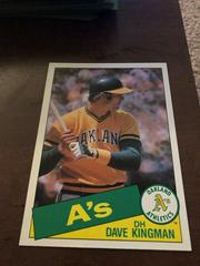 Dave Kingman #59 Baseball Cards 1985 Topps Super Prices
