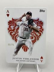 Justin Verlander [Gold] #AA-6 Baseball Cards 2023 Topps All Aces Prices