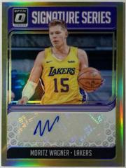 Moritz Wagner [Gold] Basketball Cards 2018 Panini Donruss Optic Signature Series Prices