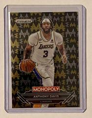 Anthony Davis #B17 Basketball Cards 2023 Panini Prizm Monopoly Millionaire Black Prices
