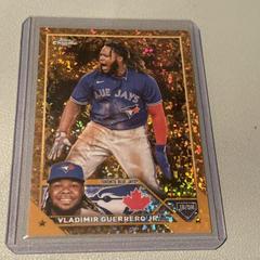 Vladimir Guerrero Jr. [Mini Diamond Gold] Baseball Cards 2023 Topps Gilded Collection Prices