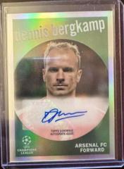 Dennis Bergkamp [Autograph] Soccer Cards 2022 Topps UEFA Club Competitions 1959 Prices