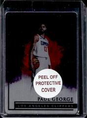 Paul George [Purple] #24 Basketball Cards 2019 Panini Impeccable Stainless Stars Prices