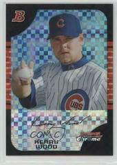 Kerry Wood [Xfractor] #6 Baseball Cards 2005 Bowman Chrome Prices