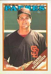 Dennis Rasmussen #91T Baseball Cards 1988 Topps Traded Tiffany Prices