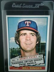 Bill Singer Baseball Cards 1976 Topps Traded Prices