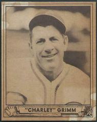 Charley Grimm #228 Baseball Cards 1940 Play Ball Prices
