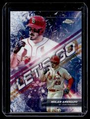 Nolan Arenado Baseball Cards 2023 Topps Chrome Let's Go Prices
