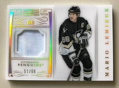 Mario Lemieux [Base Numbers Patch] Hockey Cards 2013 Panini National Treasures Prices