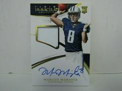 Marcus Mariota [Autograph Patch] #164 Football Cards 2015 Panini Immaculate Prices