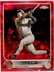 Ha Seong Kim [Red] #188 Baseball Cards 2022 Topps Chrome Sapphire Prices
