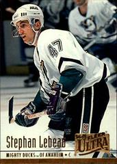 Stephan Lebeau #5 Hockey Cards 1994 Ultra Prices