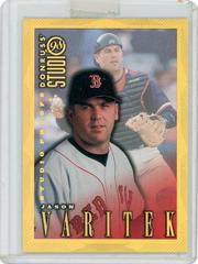 Jason Varitek [Gold Press Proof] #296 Baseball Cards 1998 Donruss Prices