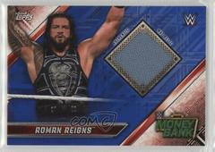 Roman Reigns [Blue] Wrestling Cards 2019 Topps WWE RAW Mat Relics Prices