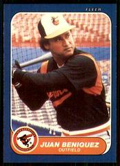 Juan Beniquez #U-13 Baseball Cards 1986 Fleer Update Prices