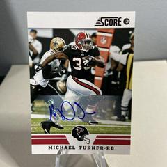 Michael Turner [Autograph] #47 Football Cards 2012 Panini Score Prices