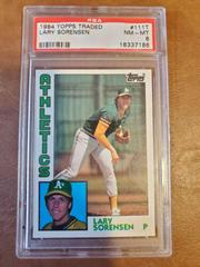Lary Sorensen #111T Baseball Cards 1984 Topps Traded Prices