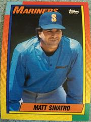 Matt Sinatro Baseball Cards 1990 Topps Traded Prices