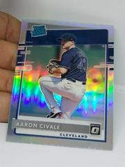 Aaron Civale [Holo] #88 Baseball Cards 2020 Panini Donruss Optic Prices