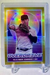 Gleyber Torres [Gold] #6 Baseball Cards 2021 Panini Chronicles Overdrive Prices