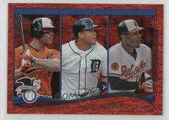 Adam Jones, Chris Davis, Miguel Cabrera [Red Hot Foil] #153 Baseball Cards 2014 Topps Prices