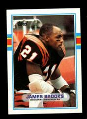 James Brooks Football Cards 1989 Topps Prices