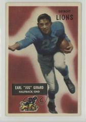 Jug Girard #15 Football Cards 1955 Bowman Prices