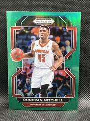 Donovan Mitchell [Green] Basketball Cards 2022 Panini Prizm Draft Picks Prices