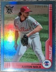 Aaron Nola [Rainbow Foil] #68 Baseball Cards 2021 Topps Big League Prices