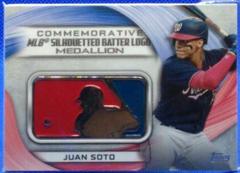 Juan Soto Baseball Cards 2022 Topps MLB Logo Medallion Relics Prices